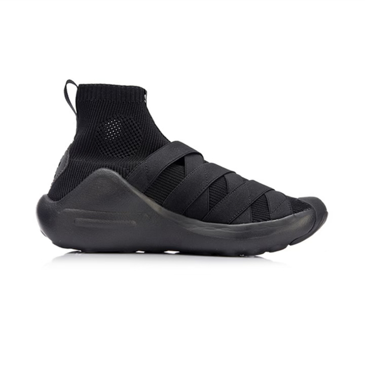 Wade's Way 001 Men's Basketball Court Shoes Tai Chi Black Warrior Slip-On Sock Shoes Retro Sneakers Wade's Way 001 Men's Basketball Court Shoes Tai Chi Black Warrior Slip-On Sock Shoes Retro Sneakers