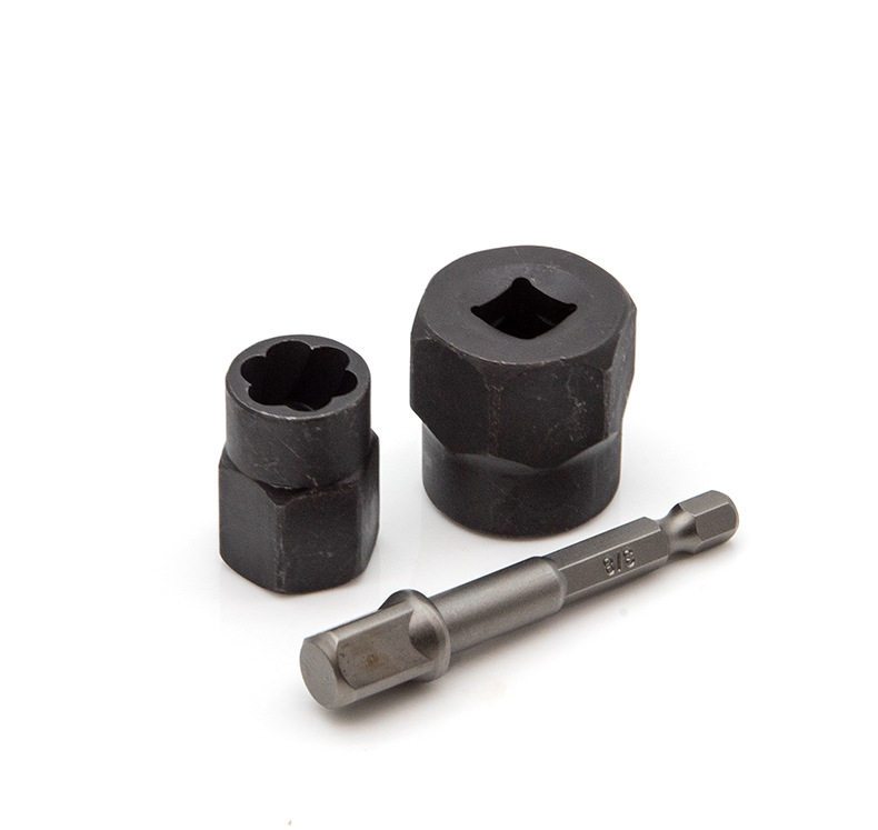 Инструмент для ремонта электрики 14pcs nut extractor anti tooth sleeve sliding teet螺母取出器