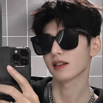 Trendy and Stylish Sunglasses That Make Your Face Look Smaller, Uv Protection, Unisex, Sunshade, High Aesthetic Value