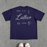 Хлопковая ретро футболка с коротким рукавом, 250 грамм, в американском стиле