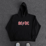 Ретро толстовка с капюшоном в стиле хип-хоп, в американском стиле, оверсайз