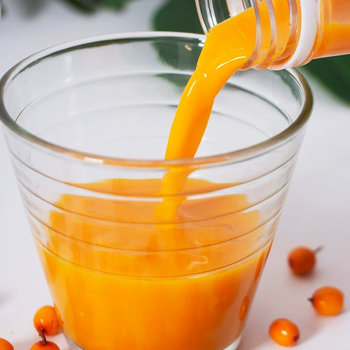 Seabuckthorn Fresh Fruit 6 Catties of Sinjiang Seabuckthorn Frozen Enzyme Squeezing Sandy Thorn Juice Plasam