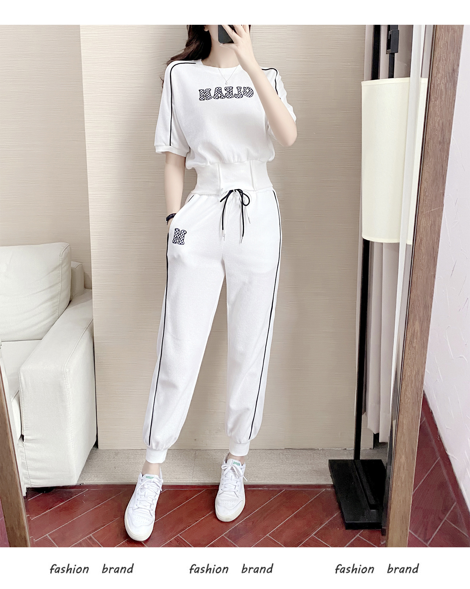 B0840 1170K ĐỒ BỘ NỮ DONREIC NGẮN TAY CẢ BỘ 2 MÓN MÙA HÈ TRÔNG TRẺ HƠN TUỔI THỜI TRANG NỮ G04 SẢN PHẨM MỚI