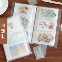 240 SCREENS ALBUM SMALL CARD CONTAINING BOOK FIRE TICKET BUSINESS CARD TICKET HOLDER HAND BILL COLLECTION CARDS COLLECTION BOOKLET TRANSPARENT