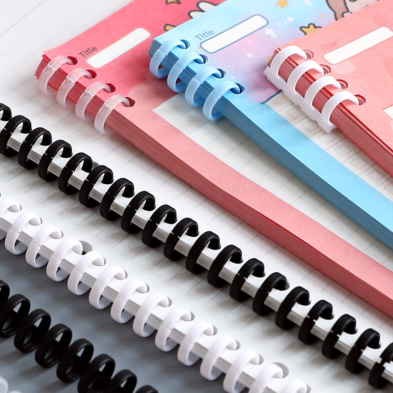 Casual tailoring of hand ledger diy accessories a4a5b5 loose-leaf ring strips 30 holes porous loose-leaf notebook detachable