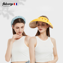 法国【Auberge】夏季防晒遮阳贝壳发箍帽