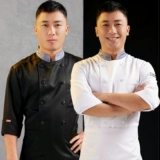 Catering Chef Work Одежда мужская семинарная рукава для рукава лето -высокий западный ресторан в среднем сети кухни выпечка
