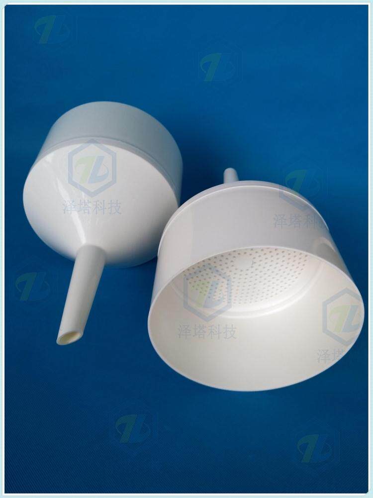 180ml plastic cloth's funnel 76MM inner diameter 70MM polypropylene PP detachable high temperature sterilization experimental machine
