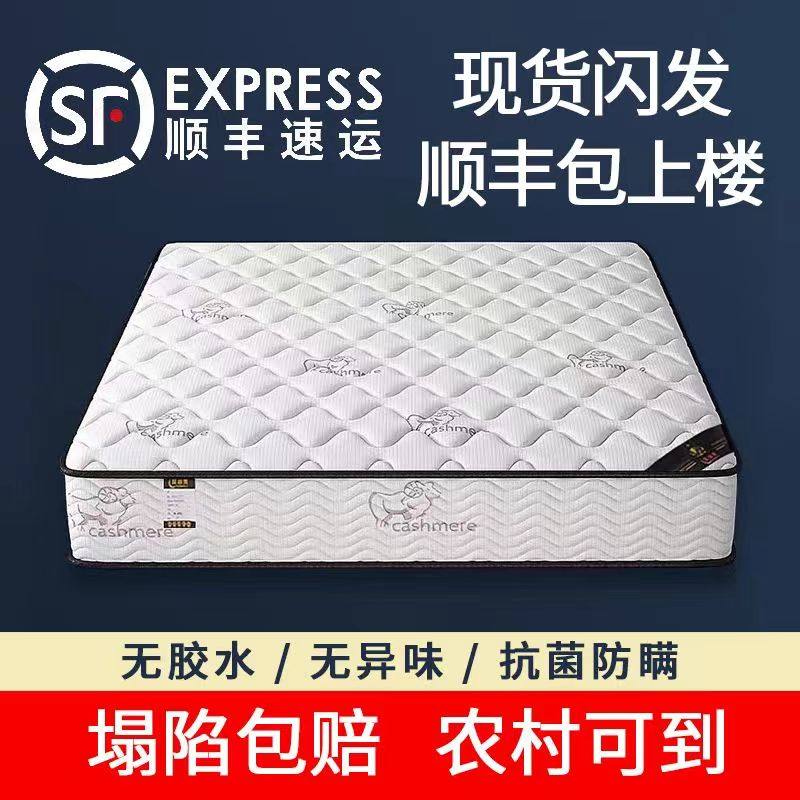 Seahorse Mattress Mat Dreams Home Latex Coconut Palm Springs Soft and soft dual-use mattress 20CM Economy Type of rental Special-Taobao