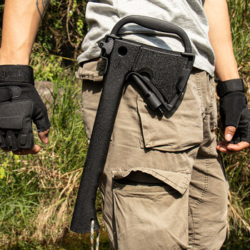 Outdoor Engineer's Axe, Multi-Functional Tactical Axe, Outdoor Mountain Axe, Camping Wilderness Survival Hand Axe Supplies and Equipment