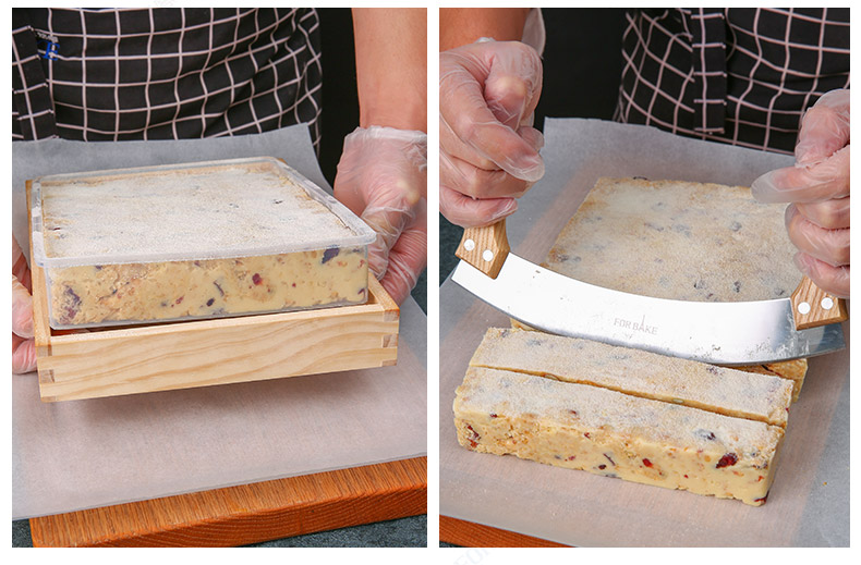 Công cụ làm bánh mì Pháp nougat thiết lập Trang chủ handmade DIY thịt bò kẹo sô cô la khuôn silicone nướng khuôn làm kem
