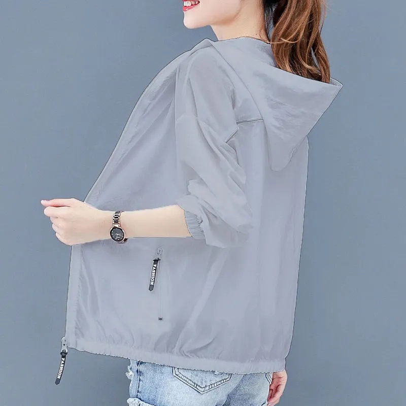 Sun Protection Clothing Women's Jacket 2026 Summer New Style Anti-Uv Short Style Light and Breathable Loose Thin Sun Protection Clothing