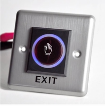 86 box infrared sensor switch Access control sensor out button stainless steel infrared sensor out switch K2