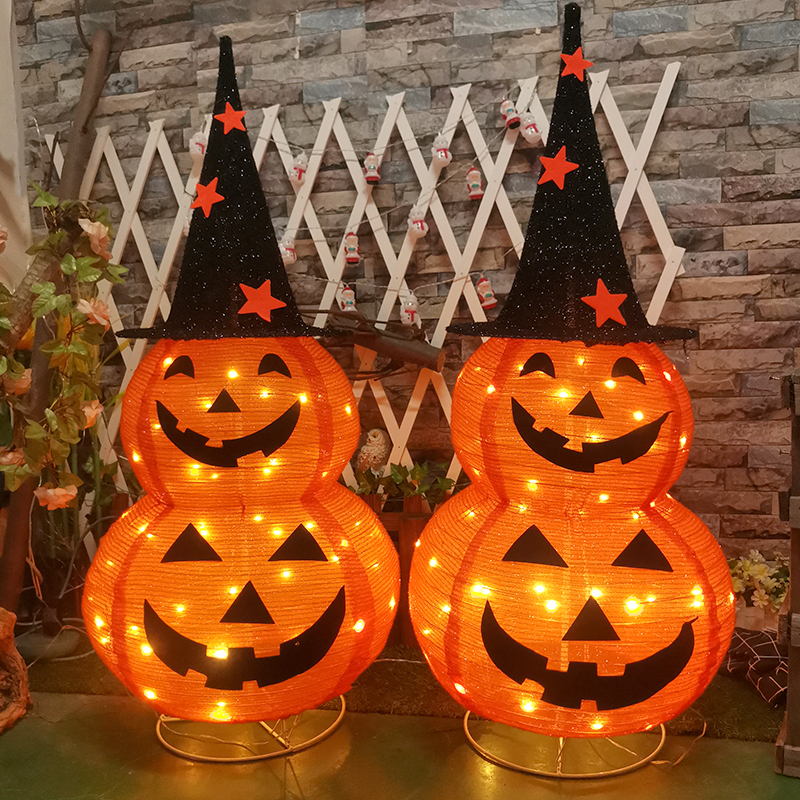 Halloween Solar-Powered Oversized Pumpkin Lanterns for Courtyard Garden Landscape Decoration, Shopping Mall and Restaurant Decoration Lights Halloween Solar-Powered Oversized Pumpkin Lanterns for Courtyard Garden Landscape Decoration, Shopping Mall and Restaurant Decoration Lights