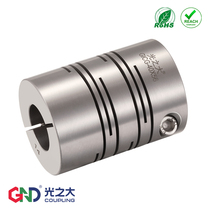 GICG stainless steel light Big groove diaphragm coupling servo motor elastic plum blossom high torque CPSXCL