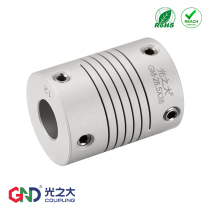 GM groove type diaphragm coupling servo motor elastic plum blossom large torque CPSXCLNASMJBR light