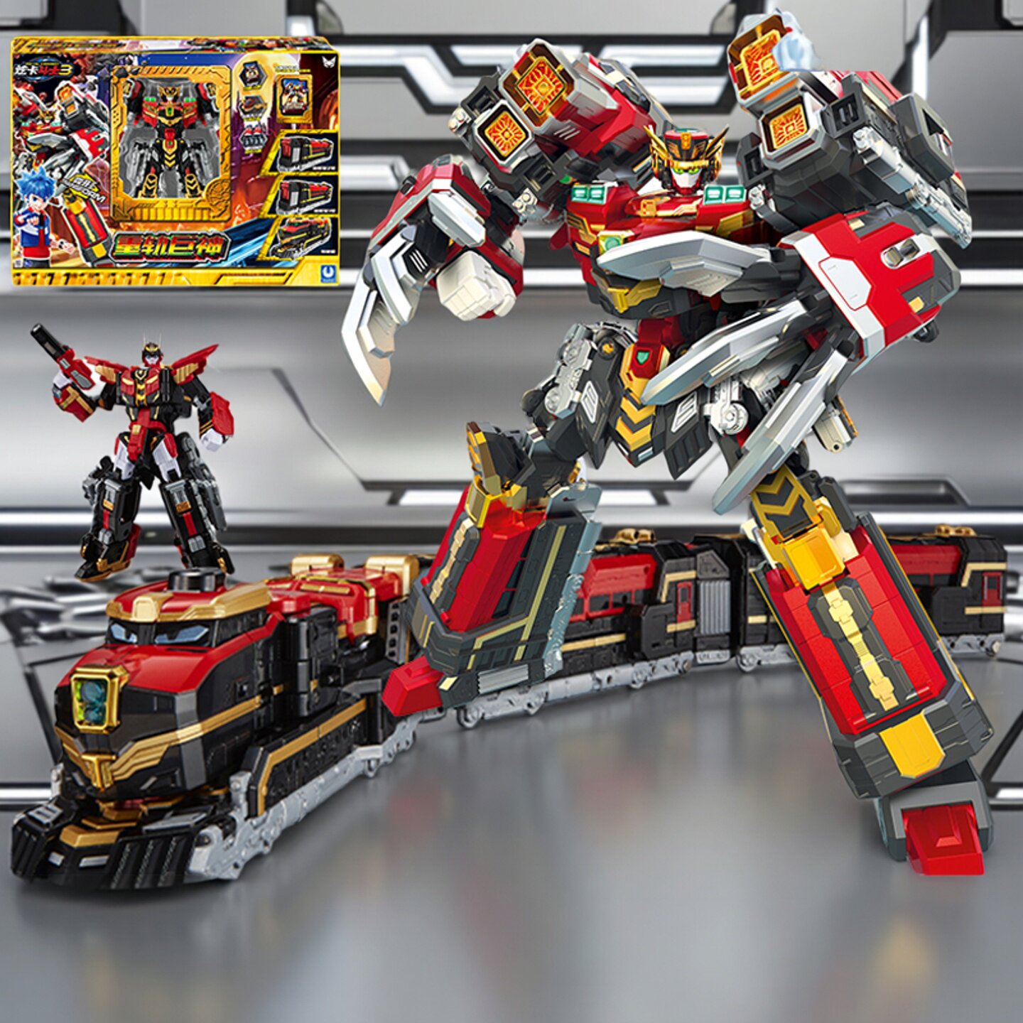 💥【超燃变形玩具】展高炫卡斗士炫蓝巨狮王合体变形，重塑童年梦💥-儿童机器人-淘宝好物网