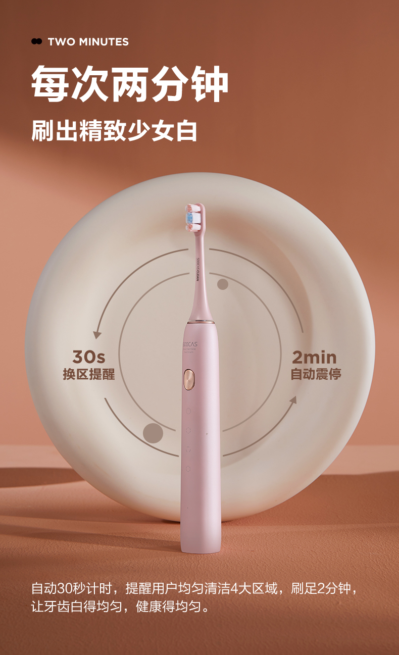 小米 素士 Soocare X3U 声波电动牙刷 图19
