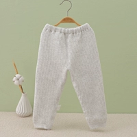 Цветочные серые штаны