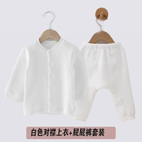 Белый двухбортный топ + ПП