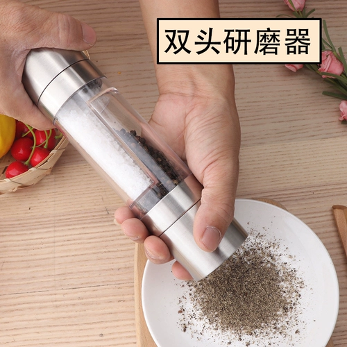 欧乐福 304 из нержавеющей стали с двойным перец перец жареный перец белый черный перец порошер