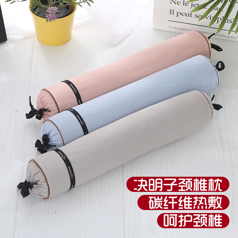 Cervical spine pillow repair cervical spine special adult neck protection cassia candy pillow hot compress massage soybean pillow pillow core