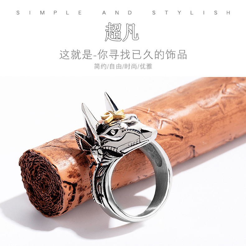Bague homme OTHER   en Acier au titane - Ref 3089682 Image 11