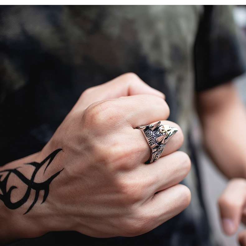 Bague homme OTHER   en Acier au titane - Ref 3089682 Image 15