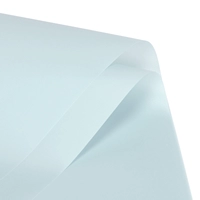 Голубая корейская простая бумага 10 кусочков лунного синего цвета