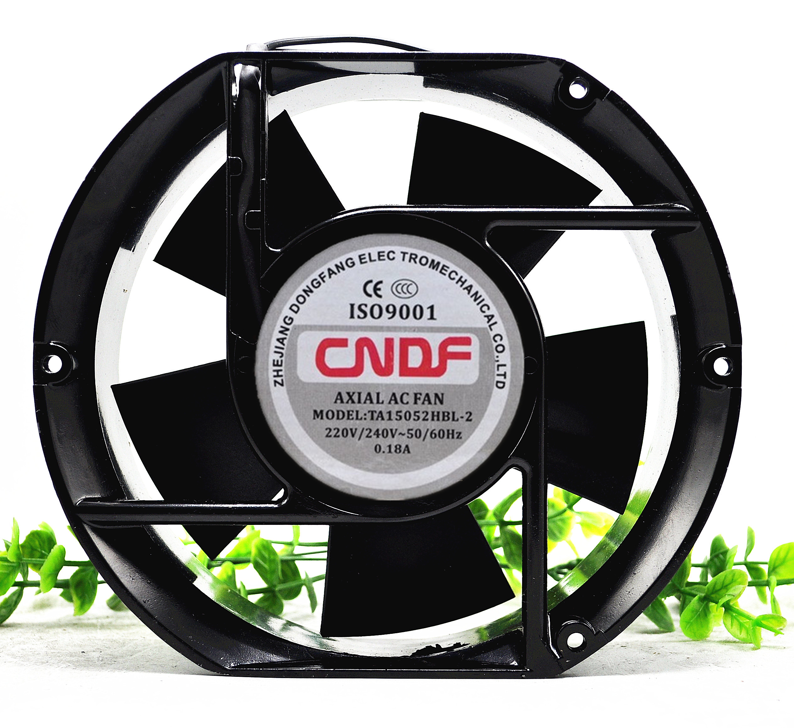 Oriental CNDF TA15052HBL-2 ​​220V 0 18A 17251 17CM axial fan cooling fan