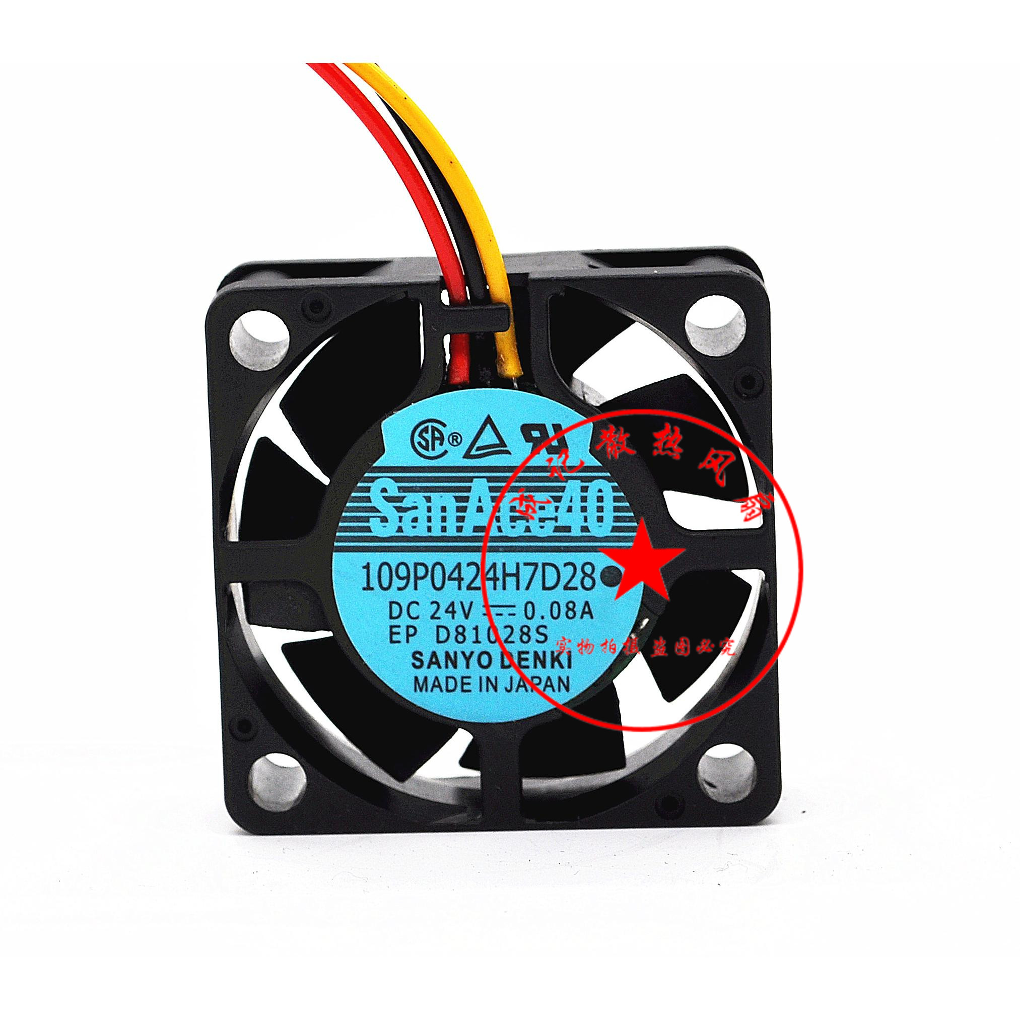 Brand new 109P0424H7D28 24V 0.08A 40*40*16 inverter Fanuc system fan