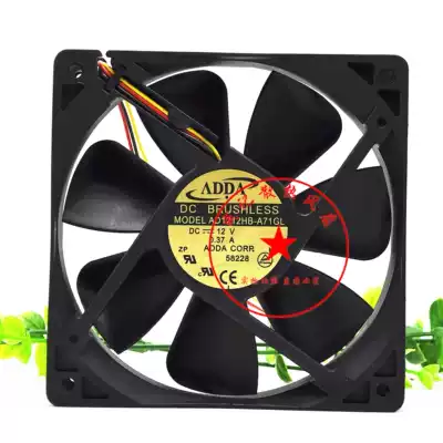 New Original Xiexi AD1212HB-A71GL 12025DC12V main case computer silent cooling fan
