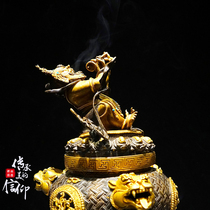 Gaya Nepal handmade incense burner can eat King Kong Tibetan Tantric ornaments Shakyamuni boutique incense burner customization