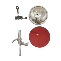 Fencing equipment epee spare parts hand guard plate handle hexagonal screw epee bracket hand guard pad complete set