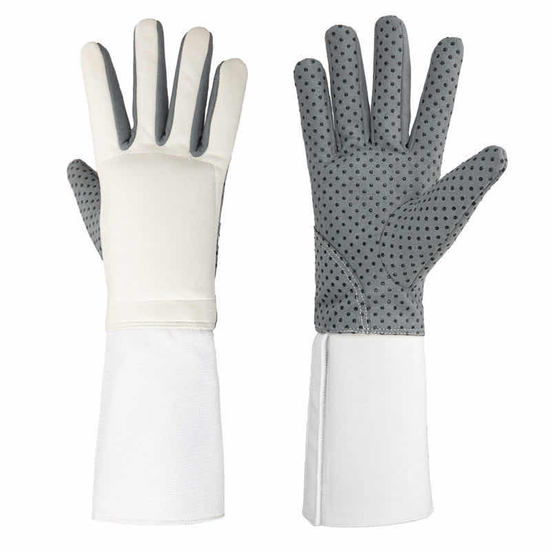 New Anti-Slip Fencing Competition Gloves Children Adult Flower Heavy Pesto Sword Anti Slip Wear Gloves Triple Use Washable