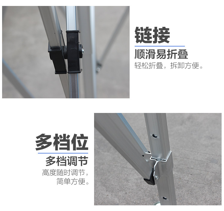 Night market outdoor activities stall exhibition promotion tent/parking aluminum alloy advertisement/folding tent sunshade cool canopy