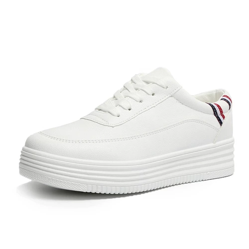 Универсальная белая обувь, повседневная обувь на платформе для отдыха, туфли, коллекция 2021, в корейском стиле