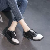 Осенняя обувь, комфортные туфли для беременных для матери, униформа медсестры для кожаной обуви, мягкая подошва, против усталых ног