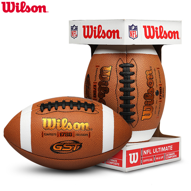 Wilson Willy wins Rugby NCAA9 adult standard game ball Junior 6 American football