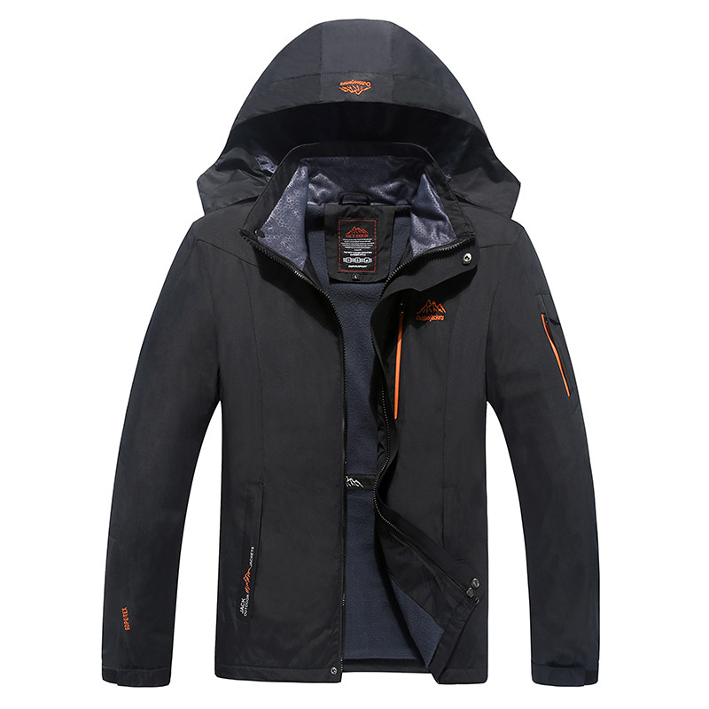 Everest claw four seasons of assault men Spring and Autumn thin single-layer wind-proof large-scale air-proof outdoor coat