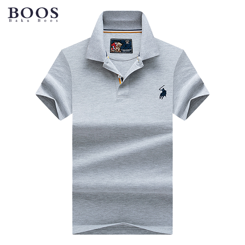 2019 Summer POLO áo sơ mi nam trẻ ngắn tay t-shirt kích thước cơ thể áo la ó Paul áo thương hiệu của nam giới