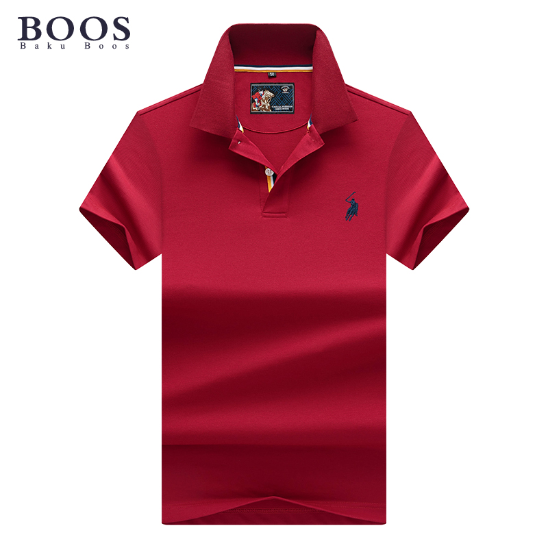 2019 Summer POLO áo sơ mi nam trẻ ngắn tay t-shirt kích thước cơ thể áo la ó Paul áo thương hiệu của nam giới