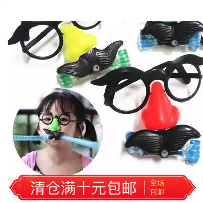 Children's party 10 packs of whistles, blowing dragon toys, big nose, blowing roll, small whistles, kindergarten activities