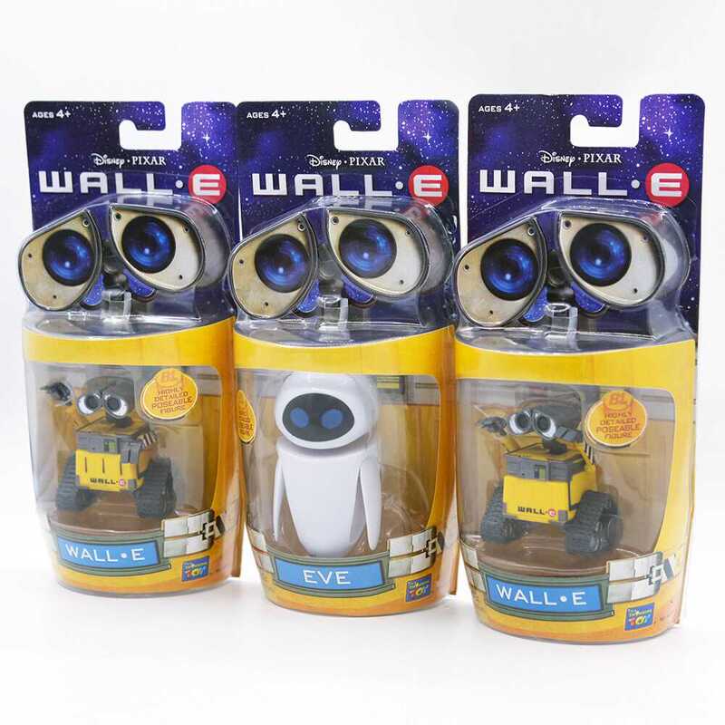 Robot Total War (Wall-E) Little Wall-E Little Eve Cute Robot Exquisite Figurine Car Ornament Boxed