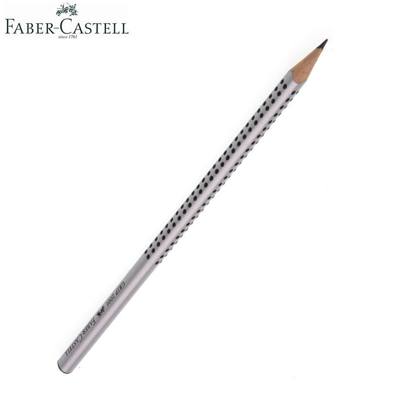 10支装德国辉柏嘉1322三角杆铅笔素描画绘勾线考试2B铅笔小学生用HB铅笔 