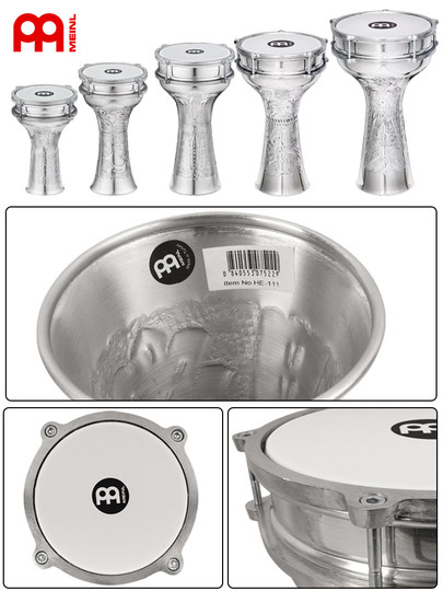 Meinl German Macell Mini Middle Eastern Drum Talk Macell Aluminum Middle Eastern Drum Darbukajs Arabic Drum
