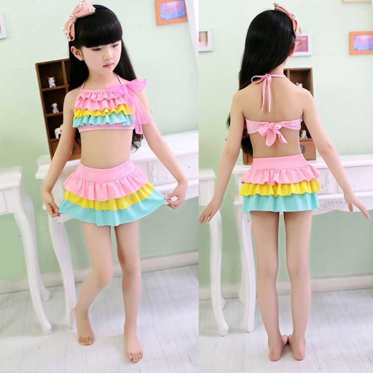 Thời trang đồ bơi bé gái trẻ em thể thao kiểu trẻ em lớn mùa xuân nóng bỏng trẻ em Hàn Quốc thời trang nước ngoài phiên bản Hàn Quốc 2019 - Đồ bơi trẻ em đồ bơi cho bé gái 3 tuổi