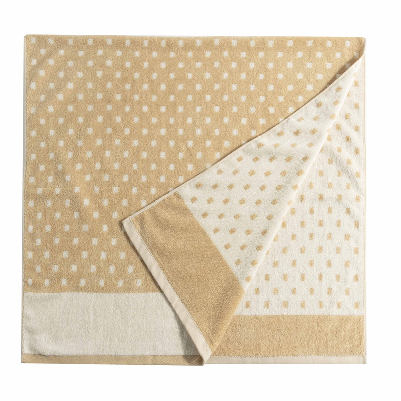 Xinjiang Colored Cotton Bath Towel, Pure Cotton Checkered Jacquard Bath Towel, Single Piece Weight Not Less Than 420g, 70*140cm