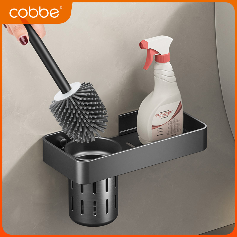 Kabe toilet brush wall-mounted toilet silicone brush shell-free toilet bowl cleaning brush deity-Taobao