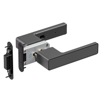 Minimalist magnetic ecological bedroom door lock indoor wooden door handle household room universal bathroom door lock